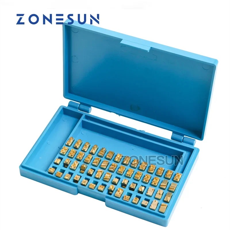 Commercial Ribbon Printing Machine - Zonesun my380 letras do alfabeto, fonte