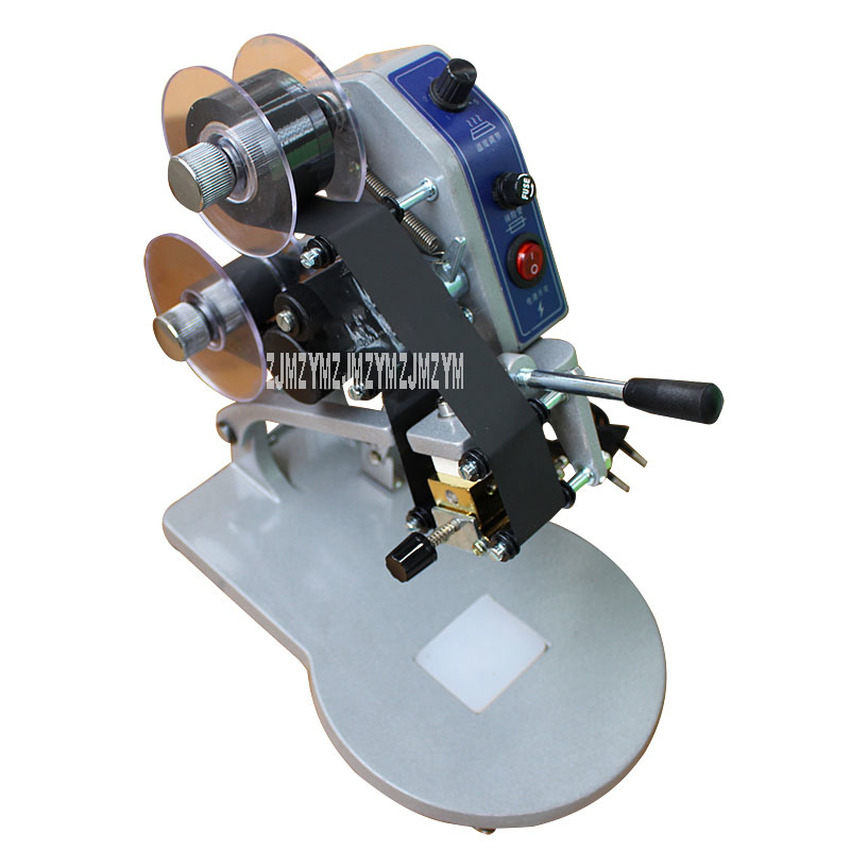 Commercial Ribbon Printing Machine - Mão-imprensa cor fita quente máquina de