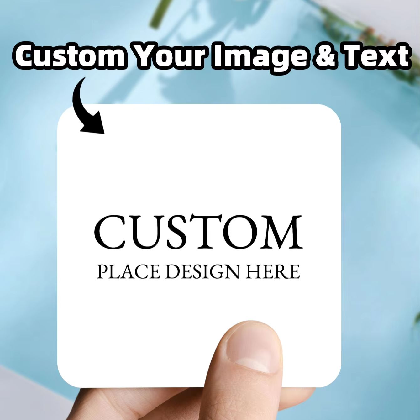 1-100 Peças de Adesivos Quadra - Commercial Printing Business avaliação e preço