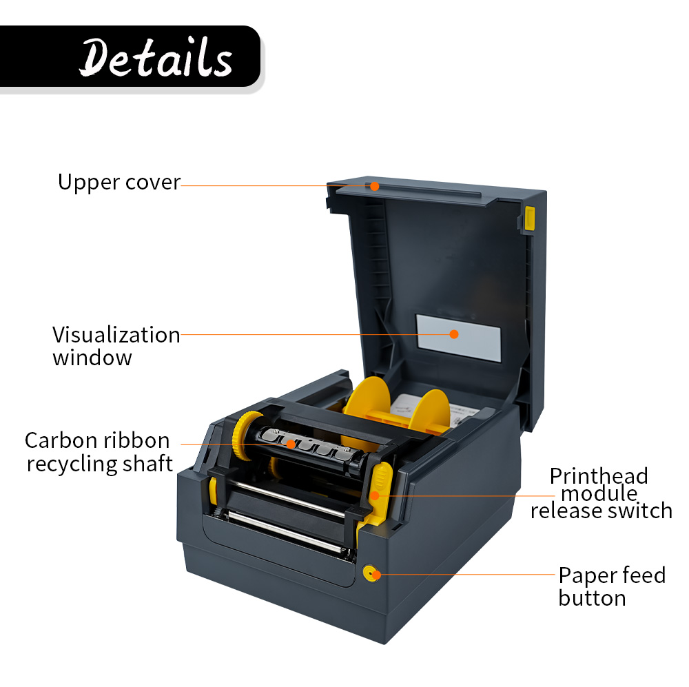 Impressora de etiquetas de cód - Commercial Ribbon Printing Machine avaliação e preço