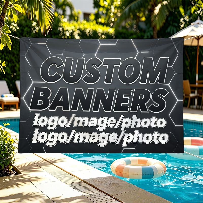 Bandeiras personalizadas adequ - Commercial Printing Photoshop avaliação e preço