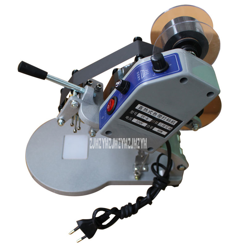 Mão-imprensa cor fita quente m - Commercial Ribbon Printing Machine avaliação e preço